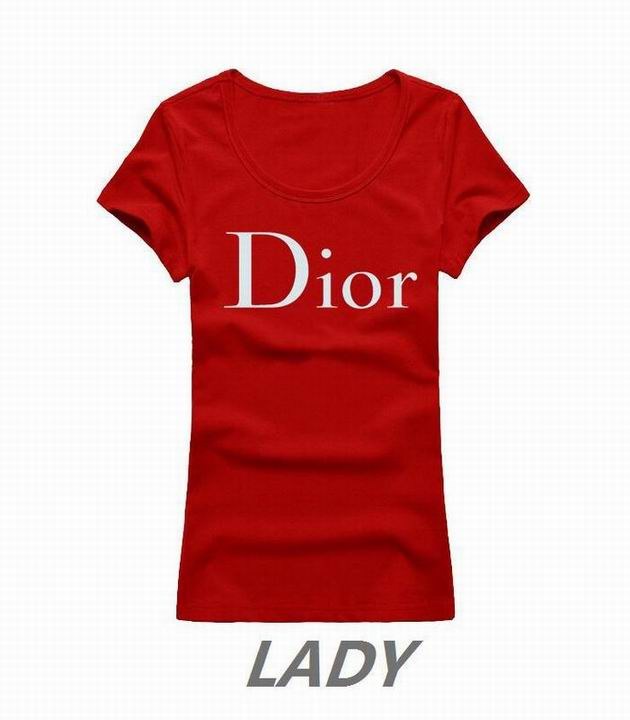 Dior short round collar T woman S-XL-012